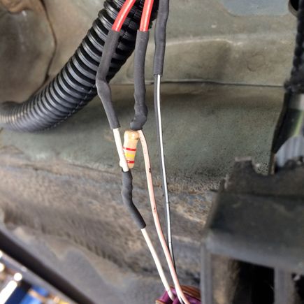 Resistor wired in for S300