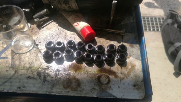 Old valve seals