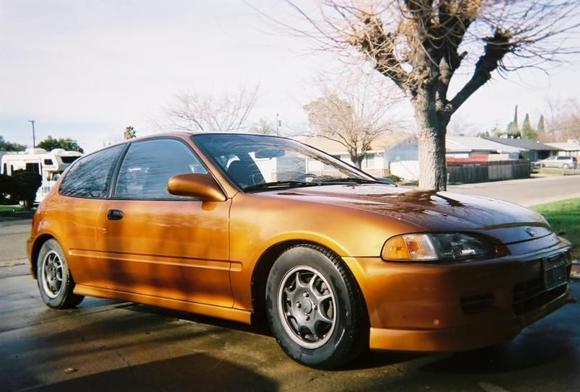 My EG Hatch painted Saturn Gold