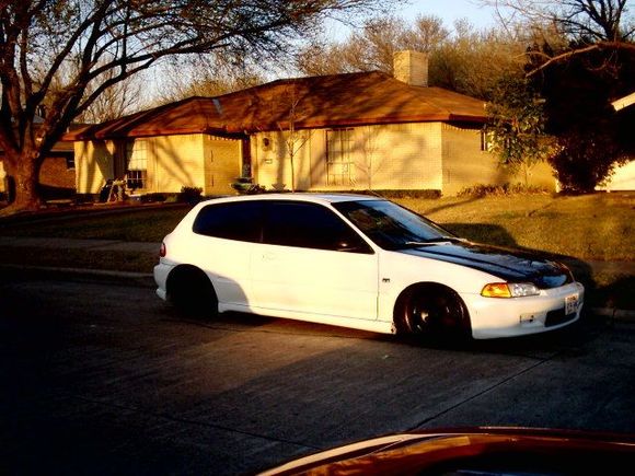 1993 Honda snow white