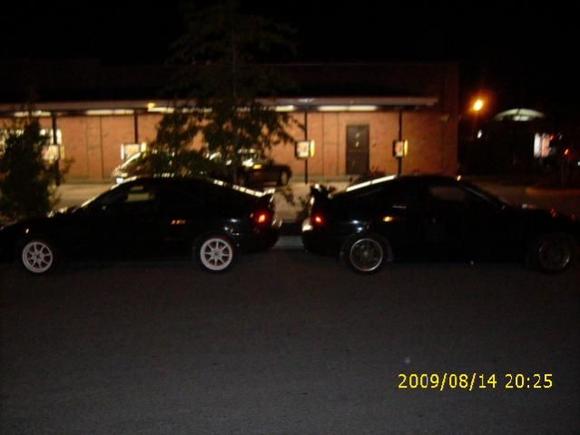 mine &amp; my boo's car