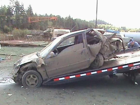 THIS WAS DILLONS 2 DR COUPE//// THIS IS WHAT YOU GET FOR NOT TAKING A STUPID TICKET FROM DAMN COP DUMMY