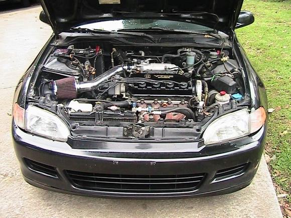 I started working on her