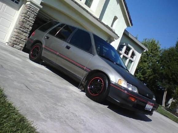 1989 Honda civic wagovan