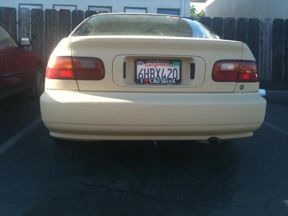 rear end