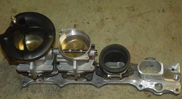 Progression of the runner / manifold setup