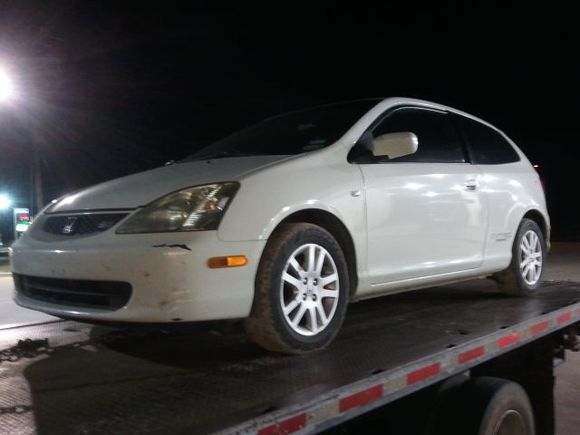 Honda Si towed 2 10 1 12