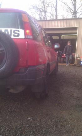 Wheels painted!