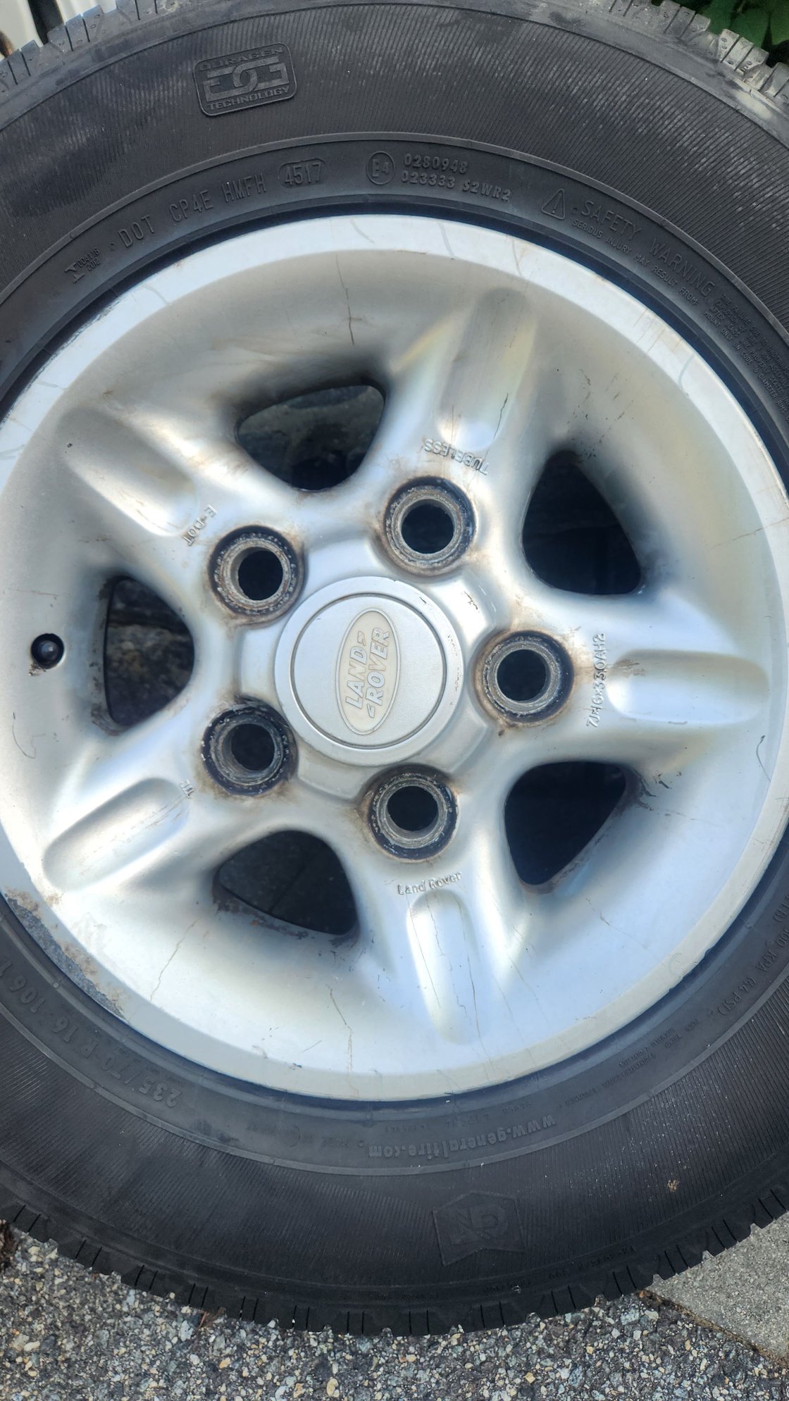 Wheels and Tires/Axles - Wheels/Tires from 1997 Discovery 1 -- $400 - Used - 1994 to 1999 Land Rover Discovery - Manchester By The Sea, MA 01944, United States