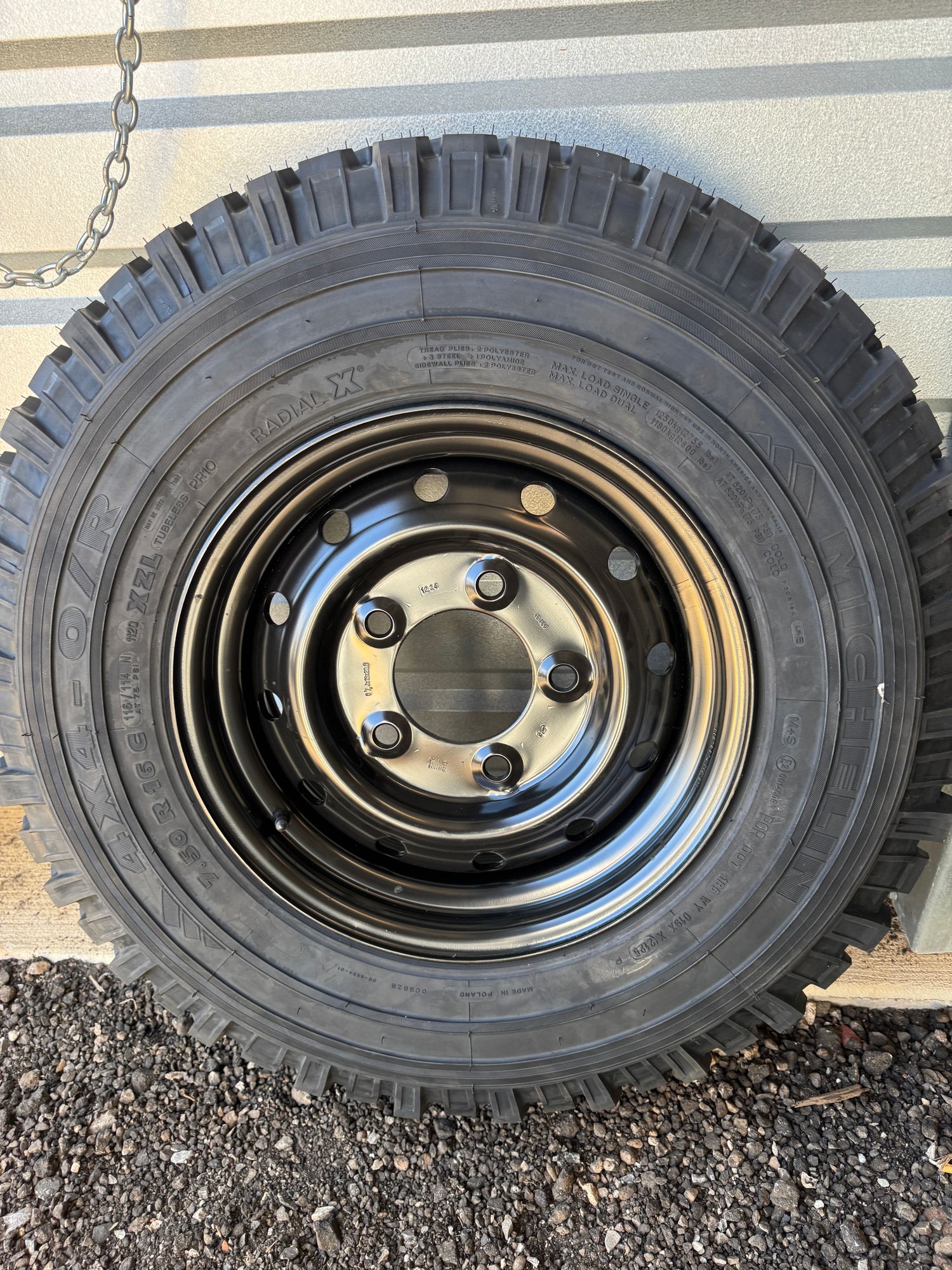Wheels and Tires/Axles - 16” Wolf wheels and Michelin 7.50x16 tires set of 4 or 5 - New - 1983 to 1997 Land Rover All Models - Pensacola, FL 32507, United States