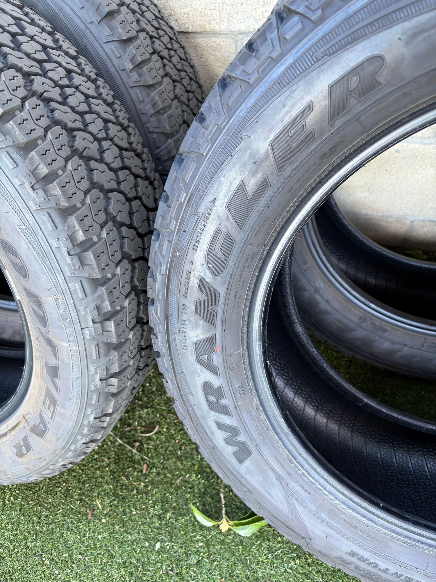 Wheels and Tires/Axles - 4 - Goodyear Wrangler All Terrain Adventure Tires 255/60R20 - Used - All Years Any Make All Models - Los Angeles, CA 90065, United States