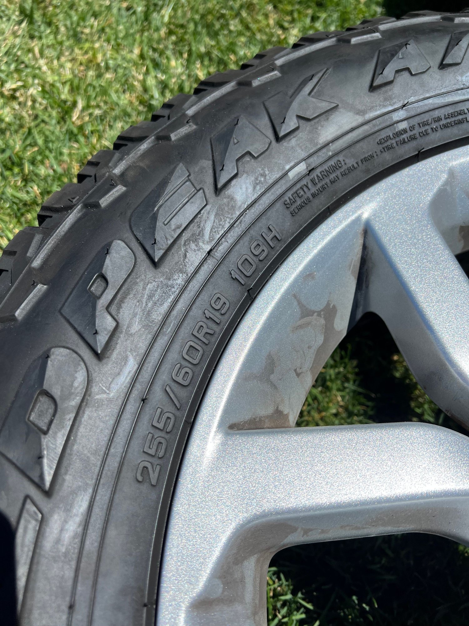 Wheels and Tires/Axles - 19" Disco V wheels + almost new tires + spare: TPMS, Falcon Wildpeaks - Used - 2017 to 2024 Land Rover Discovery - San Mateo, CA 94403, United States