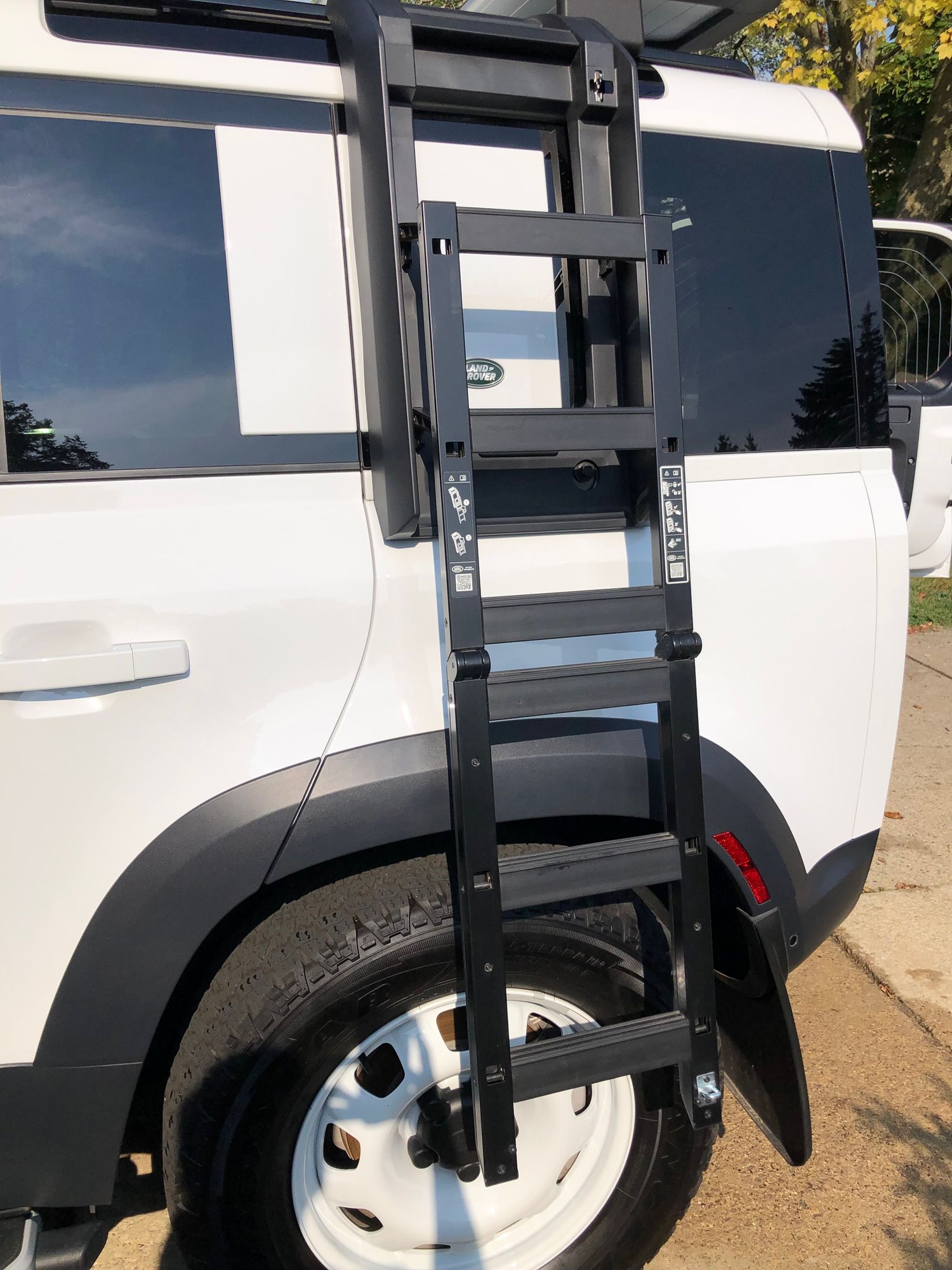 Miscellaneous - Land Rover Defender OEM roof rack & ladder - Used - 0  All Models - Rochester Hills, MI 48309, United States