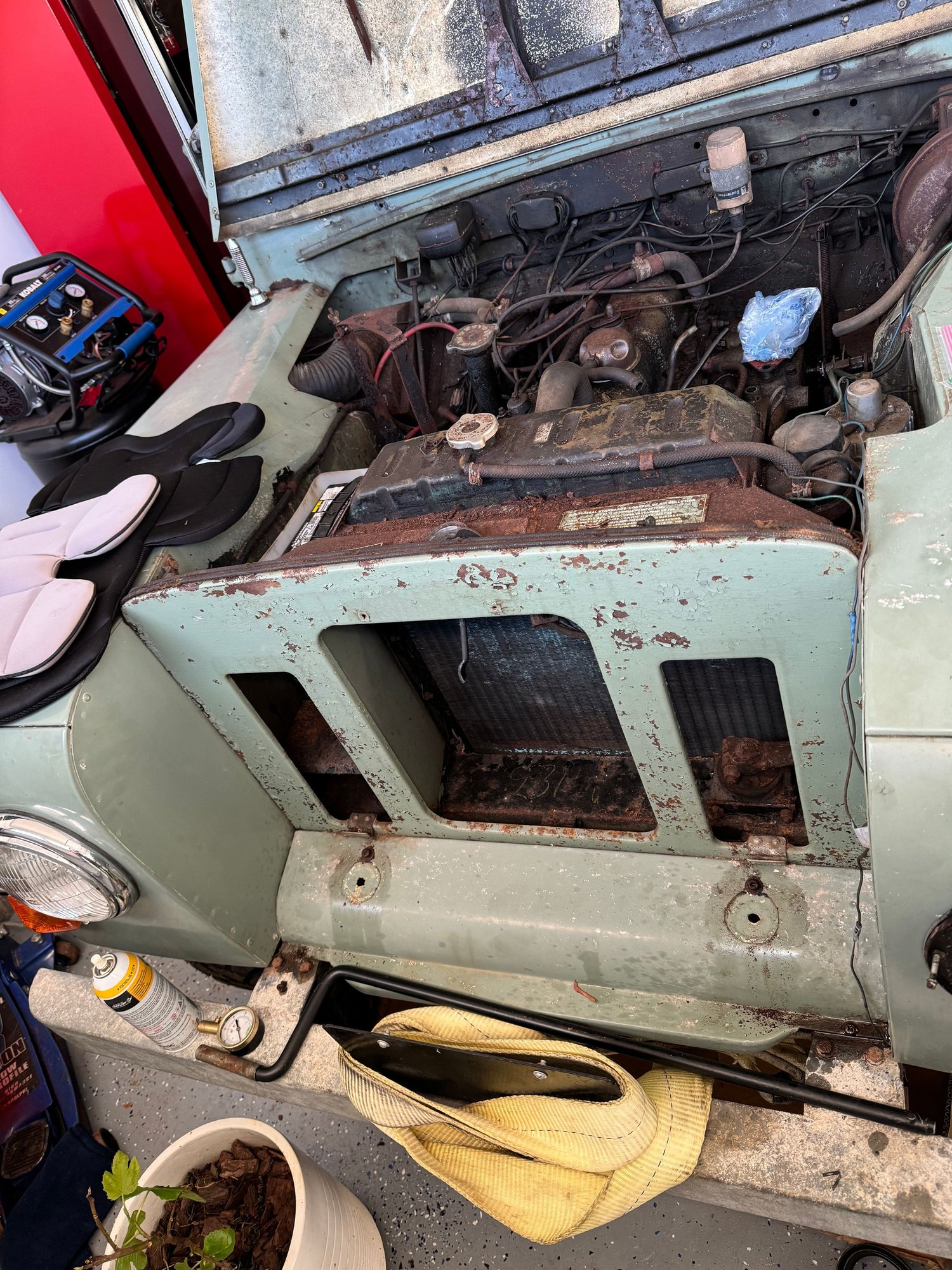 1969 Land Rover Land Rover - 1969 Series IIa Project - Used - VIN 244-35874-f - Chapel Hill, NC 27253, United States
