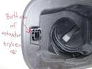 Fuel door actuator