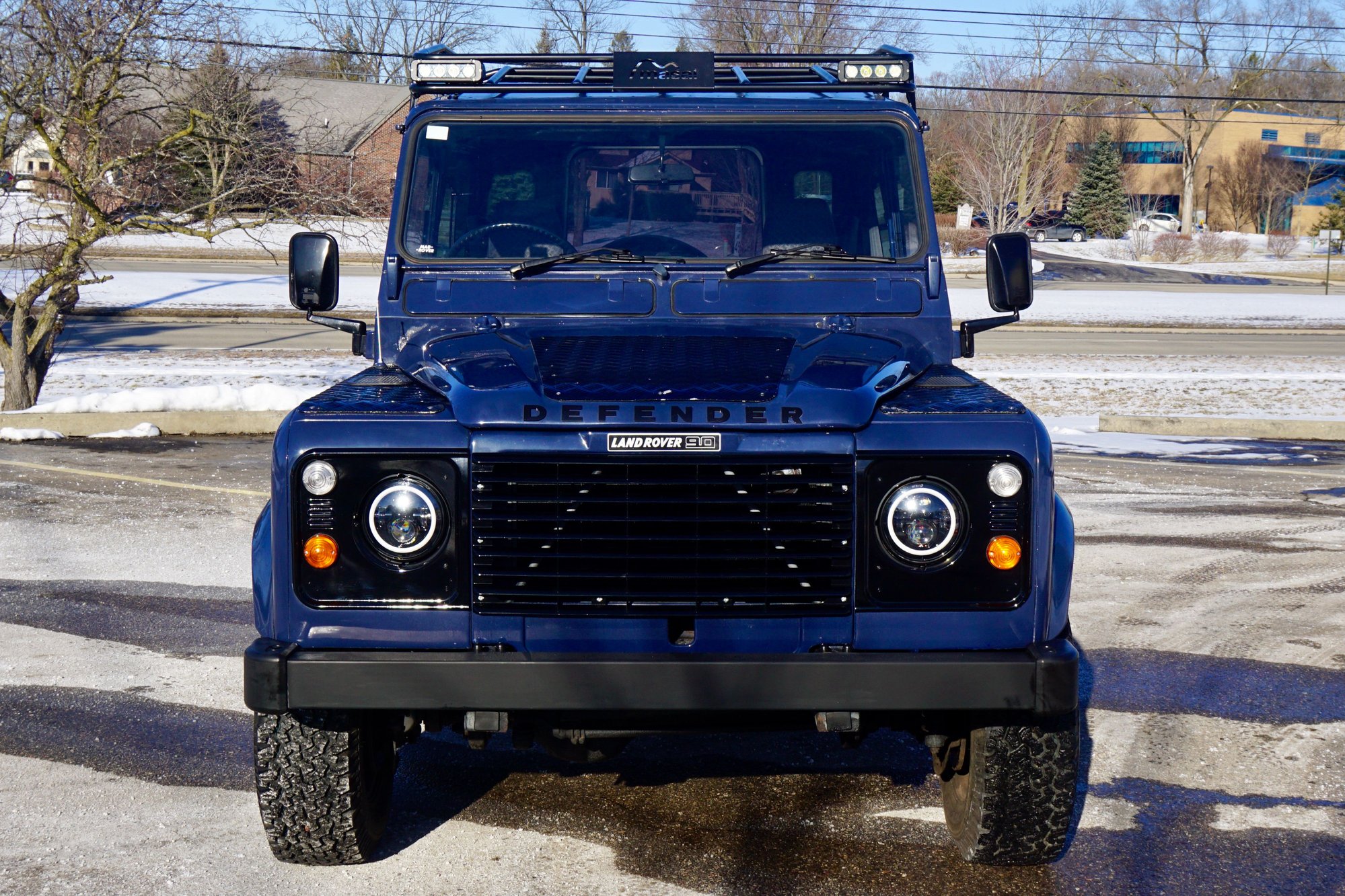 1989 Land Rover Range Rover - 1989 Right Hand Drive Defender 90 Turbo Diesel - Used - VIN SALLDVAB7FA376782 - 157,600 Miles - 4 cyl - 4WD - Manual - SUV - Blue - Ann Arbor, MI 48103, United States