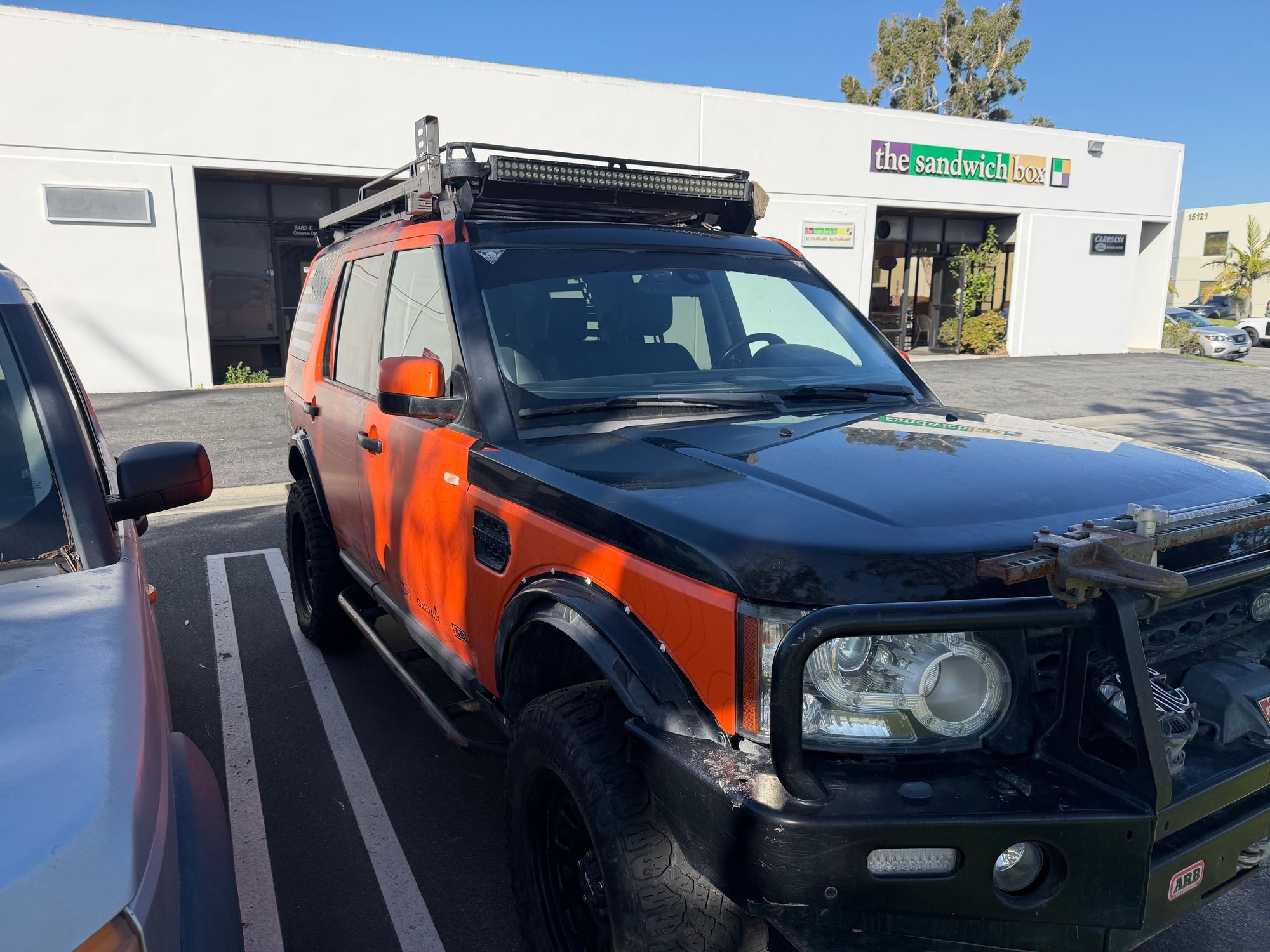 2013 Land Rover LR4 - Heavily modified HD 2013 LR4 for sale, blown engine... - Used - VIN SALAG2D42DA699584 - 8 cyl - 4WD - Automatic - SUV - Orange - Huntington Beach, CA 92649, United States