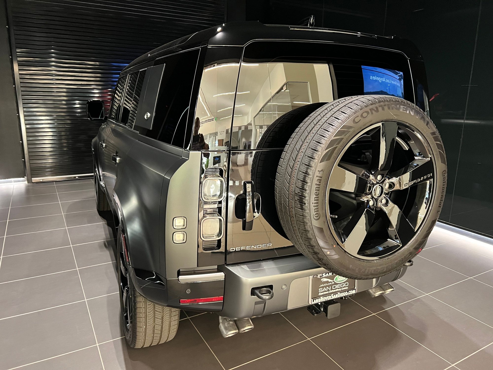 Wheels and Tires/Axles - 22" gloss black wheel and tire from my V8 Defender for sale! - Used - 2023 Land Rover Defender 110 - San Diego, CA 92130, United States