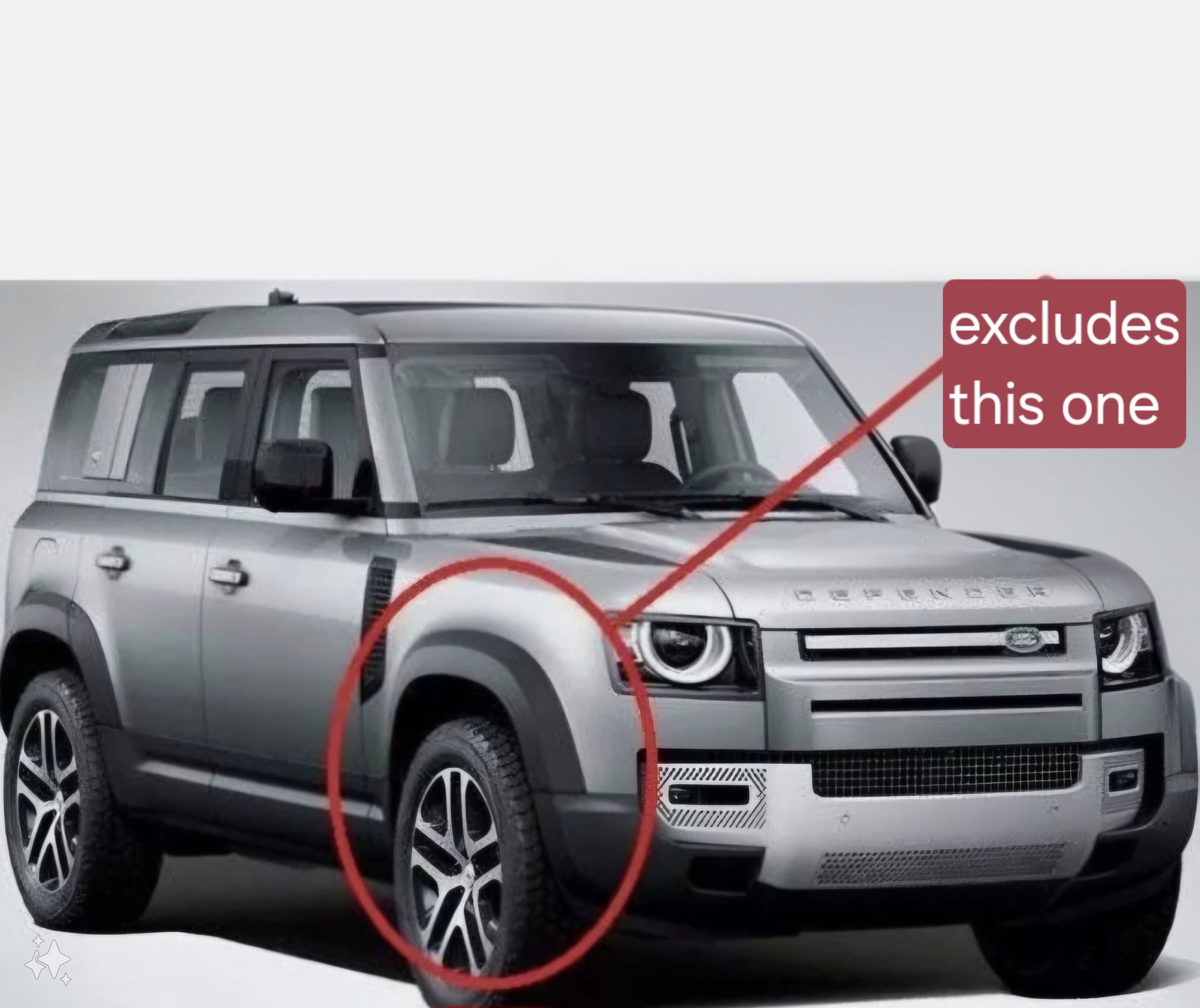 Exterior Body Parts - New Defender Wheel Arch Trim - New - 2020 to 2025 Land Rover Defender - Madison, WI 53726, United States