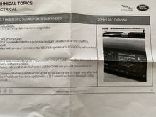 I took delivery of a 2020 P400 on NYE and have had all the troubles listed in this section. After going to the dealer twice just because nothing was working I came across this forum. Called today after realizing I have no software version at all and wondering if flashing the module or doing a USB update I would hope half the issues would be resolved instead they gave the above paper telling me  nothing they can do due to 2.0.7 leaving some defenders useless. Seriously considering returning 