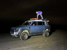 Testing my new hinges and aero tuck. 