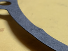 Pinched gasket from AB - not sure if it’s OK to use it