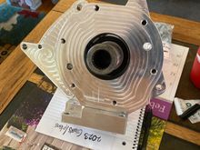 Here is the adapter from Diesel Conversion Specialists.  It is pretty thick and very high quality.   Hopefully I will give an update with fitment after this weekend.