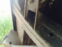 No rust on frame