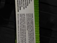 Tow rope (not elastic). Rating on label