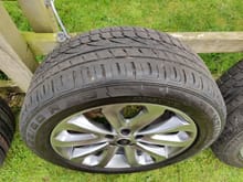 used wheel & tyre 