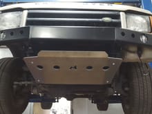 New metal bumpers and skid plate added.