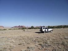 eastward view back towards the San Raphael Reef and Black Dragon Wash area