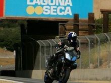 Laguna Seca 2009 on my Aprilia Tuono