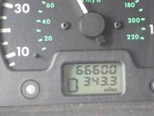 666! Started the trip at 62,300 ended 71,???