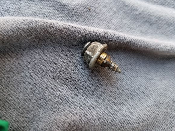 This is what I used to remove the injector baskets. The screw's outer diameter is slightly smaller than the nut's inner diameter.