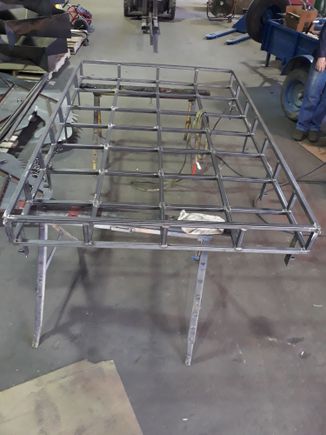 Buffing the welds to get it ready for paint.