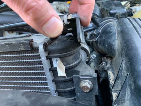 Looked for the cap on the driver side