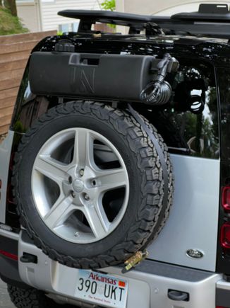 About 40 lbs full of water…