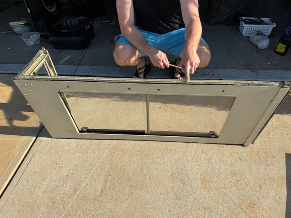 Hard top side panel