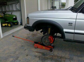 Repainted caliper and new undercoating