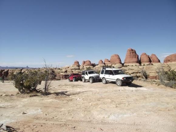 march2011moab 156.  Along Elephant Hill trail.