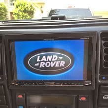 Land Rover Start Up Screen
