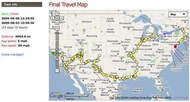 This is the road map for the trip I took over the summer. Yes, it is all over the place but there where a lot of places to go and see. The mileage on the map is incorrect as the GPS did not function in all areas. The Mileage is was really some where between 9K-9,5K The days and speeds are accurate.