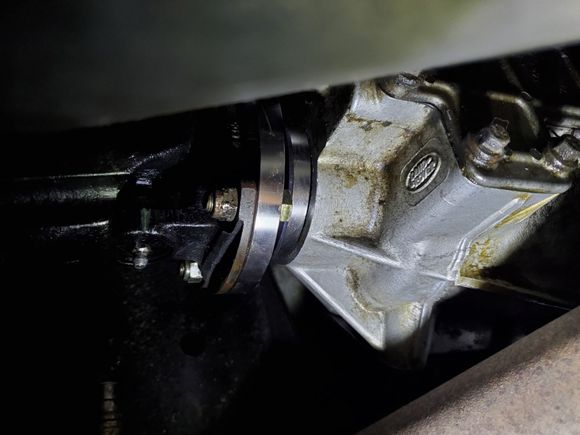 With standard flashlight