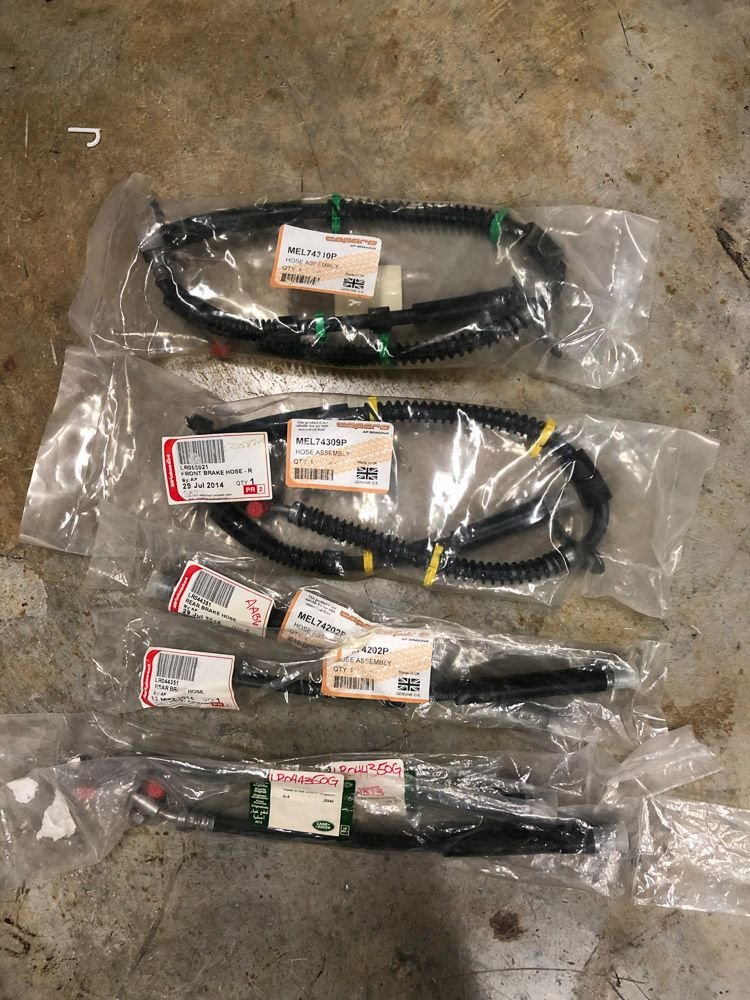 Brakes - Brake Hose Kit w/ Brake Fluid for Range Rover Sport SC 05-09' #ABP350SKA - NEW IN BOX - New - 2005 to 2009 Land Rover Range Rover Sport - North Palm Beach, FL 33408, United States