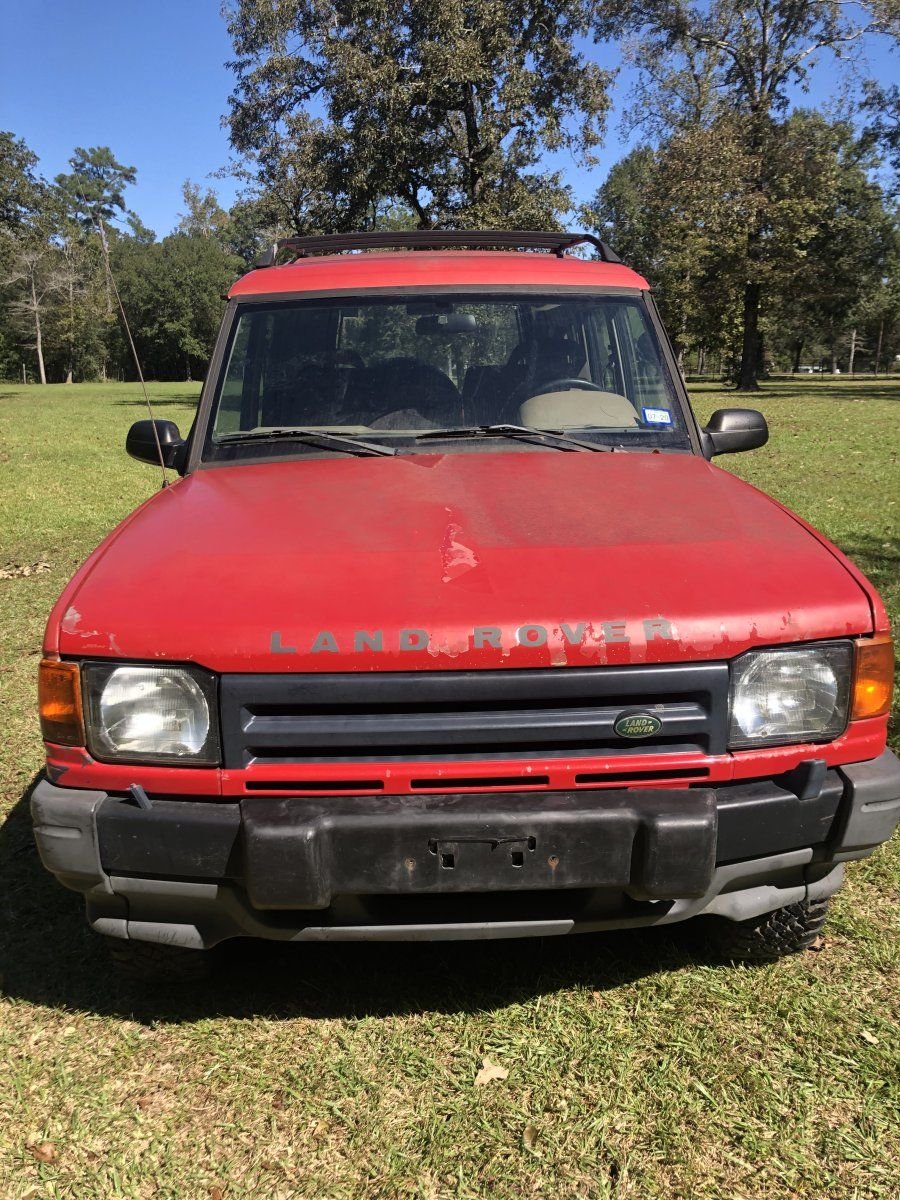1995 Land Rover Discovery - 1995 d1 sd - Used - VIN SALJN1245SA145729 - 114,000 Miles - 8 cyl - AWD - Automatic - SUV - Red - Magnolia, TX 77354, United States