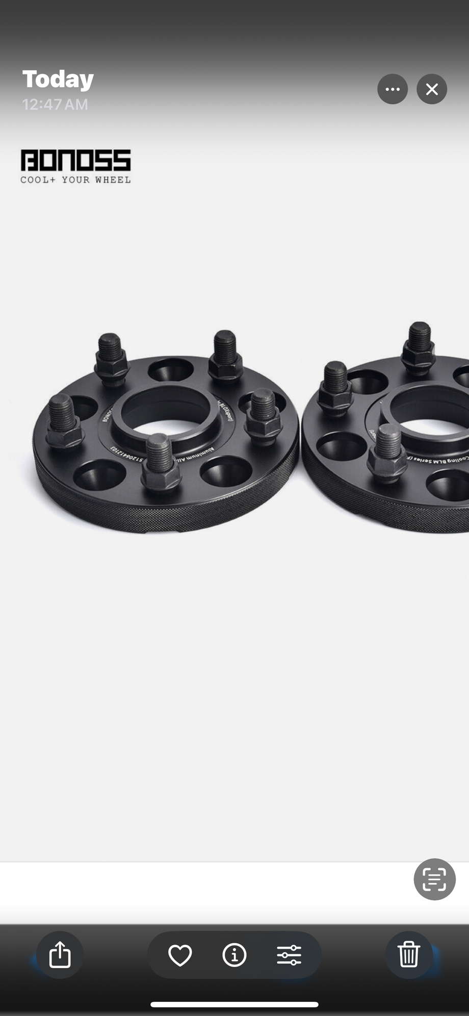 Accessories - Bonoss Wheel Spacers - Used - 2019 to 2025 Land Rover Defender - Queen Creek, AZ 85142, United States