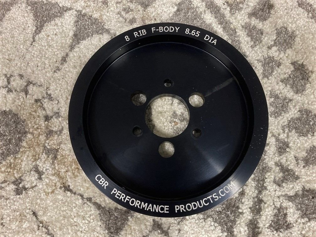 - CBR 8-Rib Super Charger Pulley 8.65 DIA - Plano, TX 75075, United States