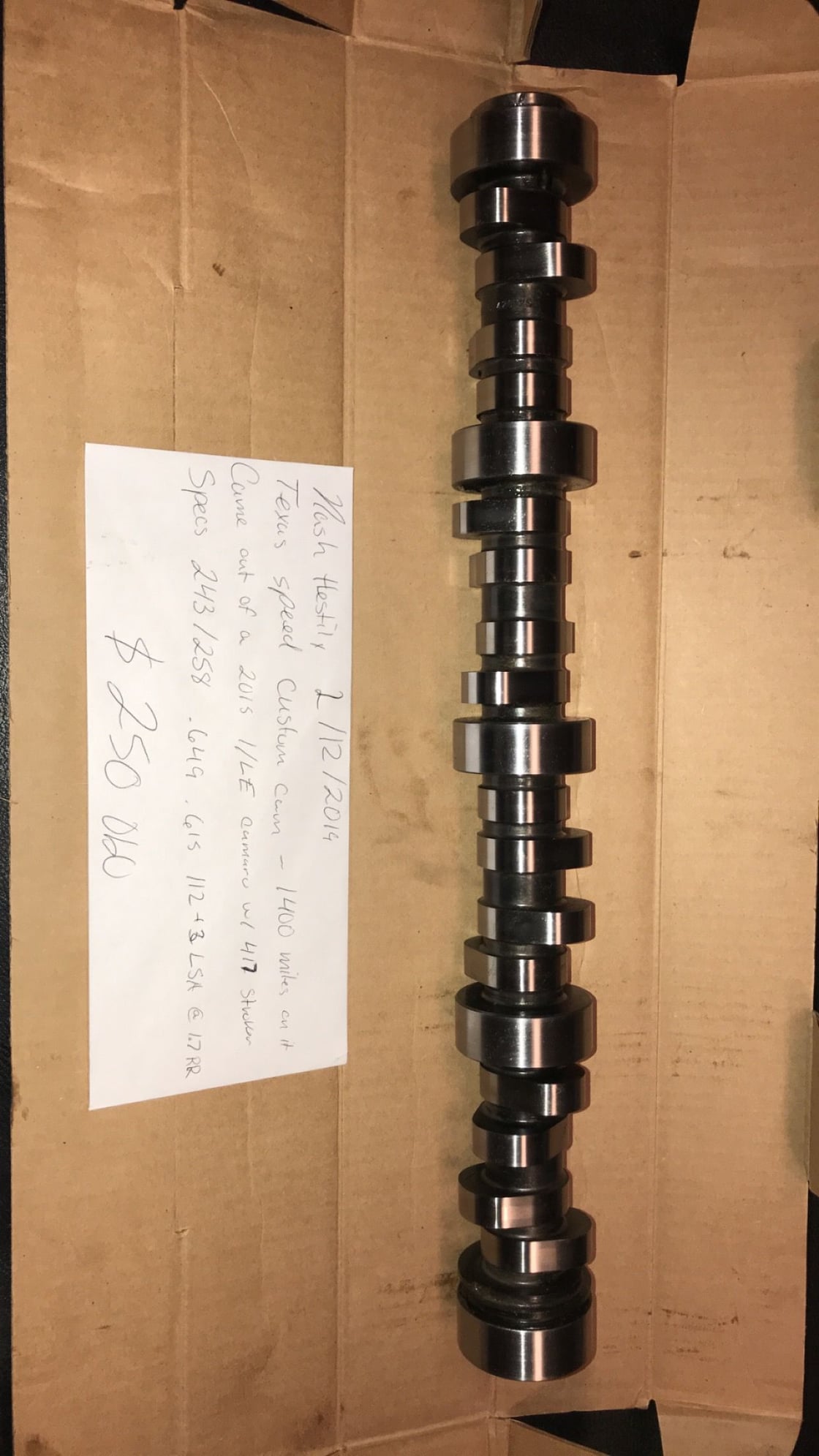 Engine - Internals - Texas speed camshaft - Used - All Years Chevrolet All Models - Grand Prairie, TX 75050, United States
