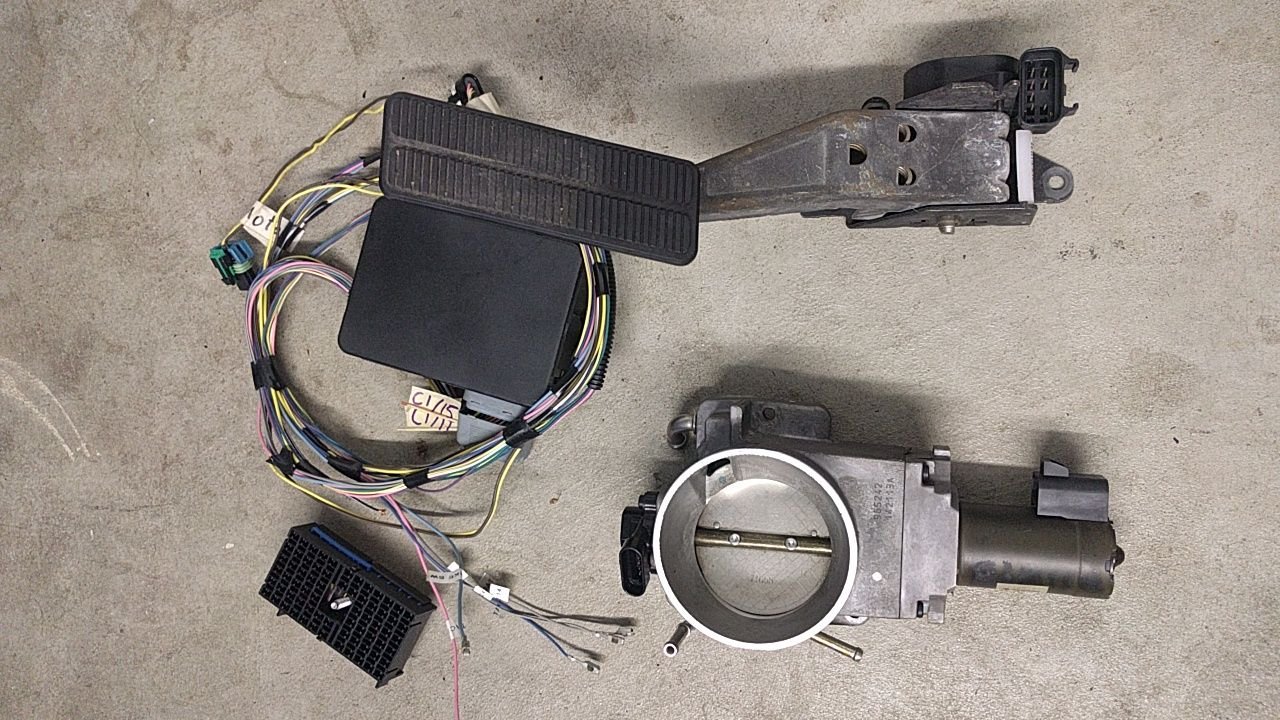 LS1 DBW setup. TB + Gas pedal + TAC Module + Harness - LS1TECH - Camaro